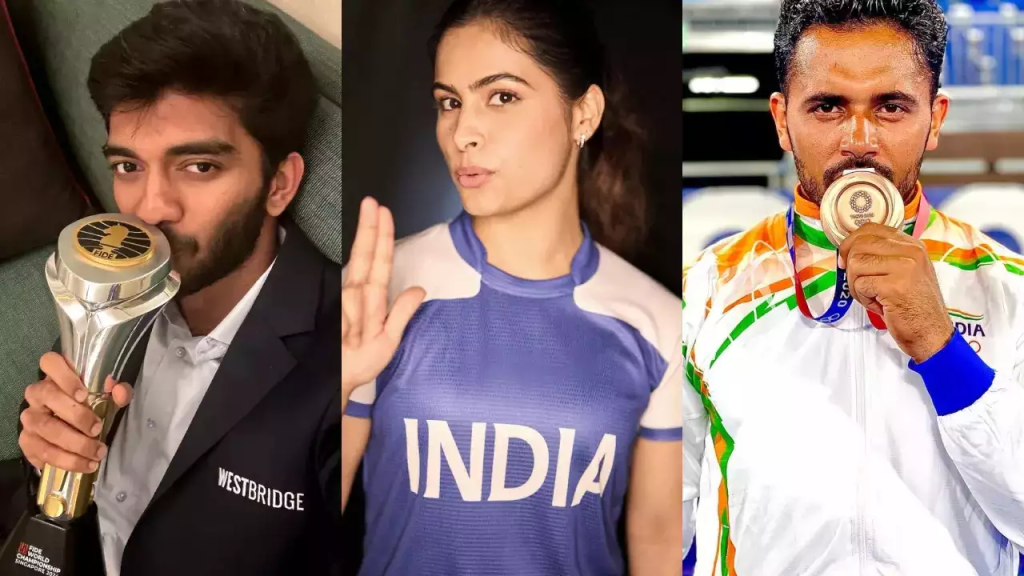 National Sports Awards: निशानेबाज मनु भाकर और डी. गुकेश समेत चार खिलाड़ियों को खेल रत्न, 32 को अर्जुन अवॉर्ड